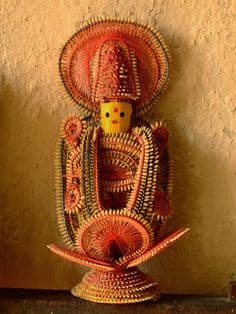 Mesmerizing Dhana Murti of unhusked rice