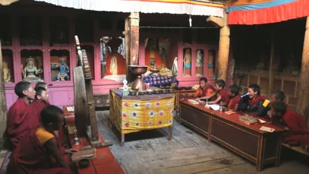 The revered texts are chanted mainly by the Buddhist Lamas