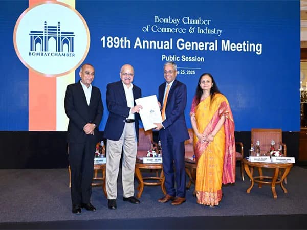 CEO NITI Aayog B.V.R Subrahmanyam delivers impactful message at Bombay Chamber’s 189th AGM; Rajiv Anand takes over as Chamber president
